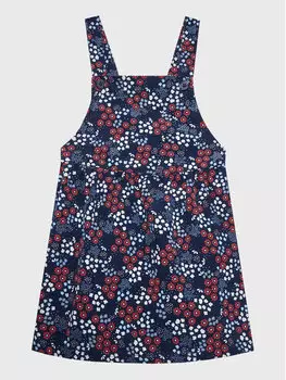 Платье на каждый день, стандартного кроя United Colors Of Benetton, синий