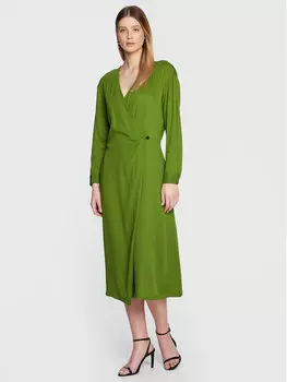 Платье на каждый день, стандартного кроя United Colors Of Benetton, зеленый