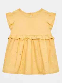 Платье на каждый день, стандартного кроя United Colors Of Benetton, желтый