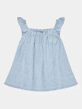 Платье на каждый день, стандартного кроя United Colors Of Benetton, синий