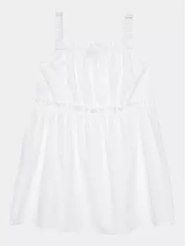 Платье на каждый день, стандартного кроя United Colors Of Benetton, белый