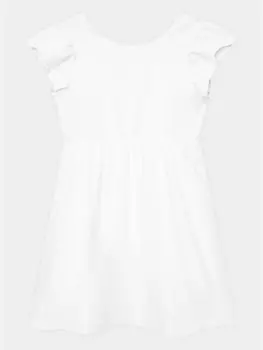 Платье на каждый день, стандартного кроя United Colors Of Benetton, белый
