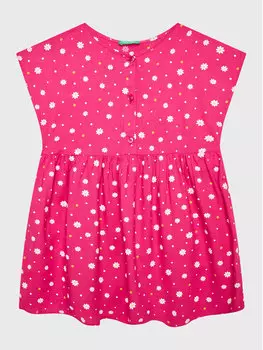 Платье на каждый день, стандартного кроя United Colors Of Benetton, розовый