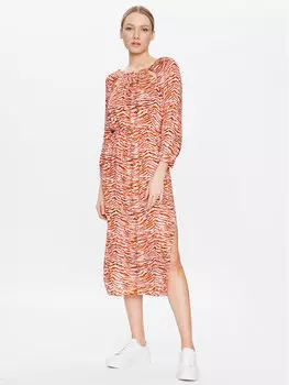 Платье на каждый день, стандартного кроя Sisley, мультиколор