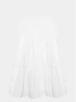 Платье на каждый день, стандартного кроя United Colors Of Benetton, белый