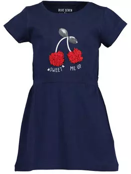Платье на каждый день, стандартного кроя Blue Seven, синий