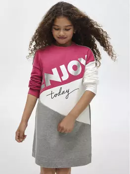 Платье на каждый день, стандартного кроя Mayoral, мультиколор