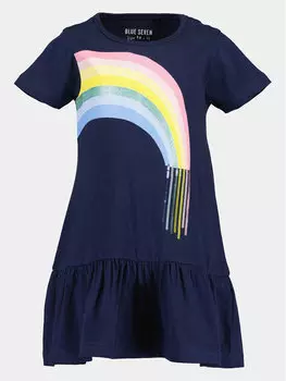 Платье на каждый день, стандартного кроя Blue Seven, синий