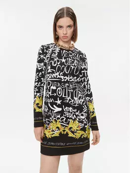 Платье на каждый день, стандартного кроя Versace Jeans Couture, мультиколор