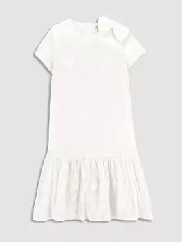 Платье на каждый день, стандартного кроя Coccodrillo, белый