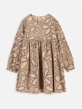 Платье на каждый день, стандартного кроя Coccodrillo, бежевый