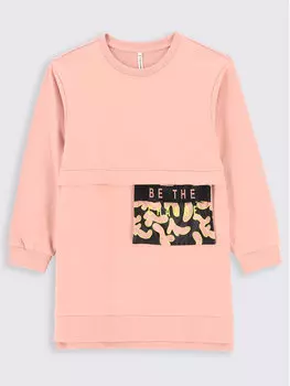 Платье на каждый день, стандартного кроя Coccodrillo, розовый