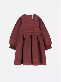 Платье на каждый день, стандартного кроя Coccodrillo, красный