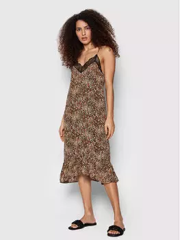 Платье на каждый день, стандартного кроя Noisy May, коричневый