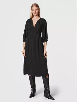 Платье на каждый день, стандартного кроя Ba&Sh, черный