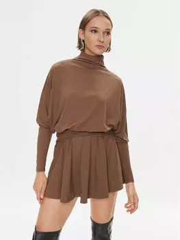 Платье на каждый день, стандартного кроя Pinko, коричневый