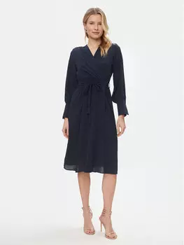 Платье на каждый день, стандартного кроя Rinascimento, синий