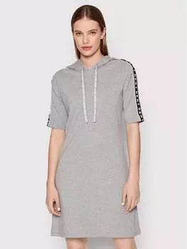 Платье на каждый день, стандартного кроя Dkny, серый