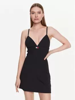 Платье на каждый день, стандартного кроя Tommy Jeans, черный