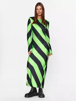 Платье на каждый день, стандартного кроя Samse Samse, зеленый