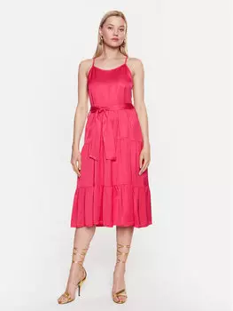 Платье на каждый день, стандартного кроя Fracomina, розовый