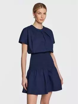 Платье на каждый день, стандартного кроя Silvian Heach, синий