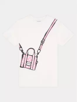 Платье на каждый день, стандартного кроя The Marc Jacobs, экрю