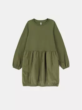 Платье на каждый день стандартного кроя Coccodrillo, зеленый