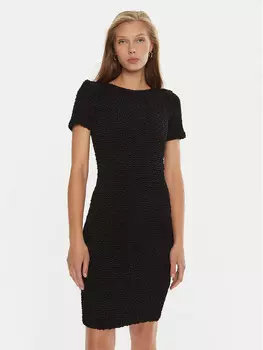 Платье на каждый день стандартного кроя Dkny, черный