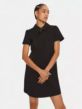 Платье на каждый день стандартного кроя Fracomina, черный