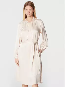 Платье на каждый день, стандартного кроя Peserico, экрю