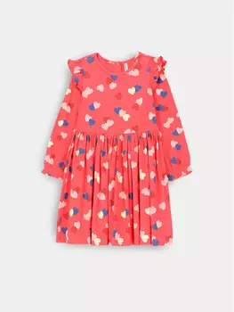 Платье на каждый день, стандартного кроя Coccodrillo, розовый