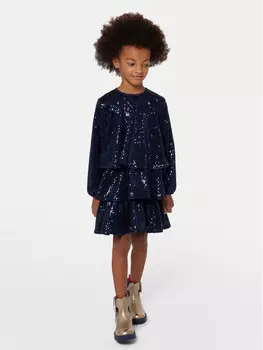 Платье на каждый день, стандартного кроя Billieblush, синий