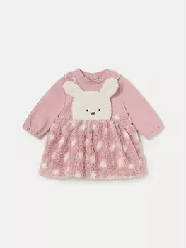 Платье на каждый день, стандартного кроя Mayoral, розовый