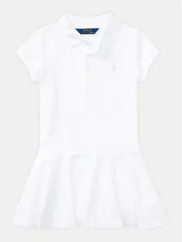 Платье на каждый день, стандартного кроя Polo Ralph Lauren, белый