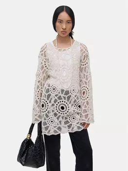 Платье на каждый день, стандартного кроя Vila, бежевый