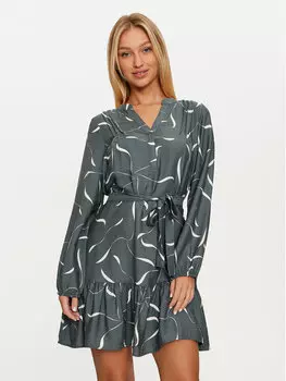 Платье на каждый день, стандартного кроя Vero Moda, зеленый