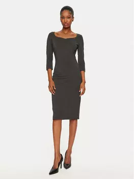 Платье на каждый день, стандартного кроя Rinascimento, серый