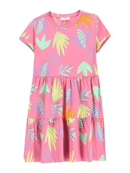 Платье на каждый день стандартный крой WC5129202VGC Coccodrillo, розовый