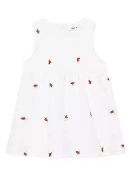 Платье на каждый день стандартный крой Derilla 13240054 Name It, белый