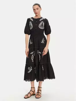 Платье на каждый день стандартный крой Destiny PL953743 Pepe Jeans, черный