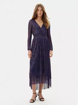 Платье на каждый день стандартный крой Althea PL953637 Pepe Jeans, фиолетовый