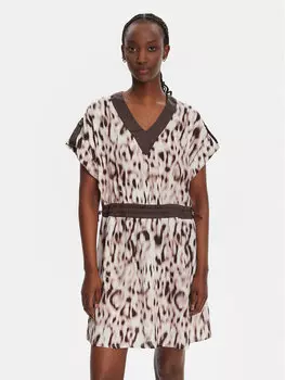 Платье на каждый день стандартный крой TA5194 TS964 Liu Jo Sport, бежевый