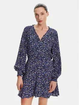 Платье на каждый день стандартный крой Anna PL953639 Pepe Jeans, синий