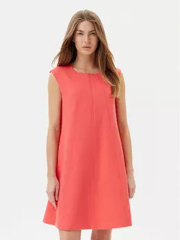 Платье на каждый день стандартный крой DD5N1H63 Dkny, красный