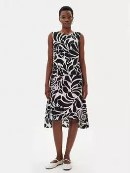 Платье на каждый день стандартный крой 13002001 Olsen, черный