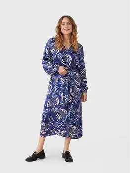 Платье на каждый день свободного кроя Part Two, синий