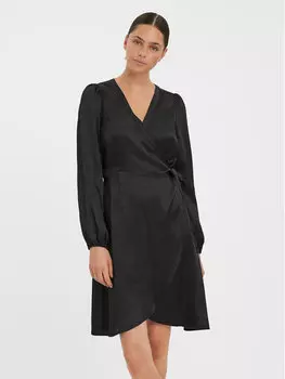Платье на каждый день свободного кроя Vero Moda, черный