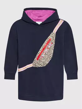 Платье на каждый день свободного кроя The Marc Jacobs, синий