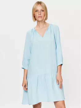 Платье на каждый день свободного кроя Part Two, синий